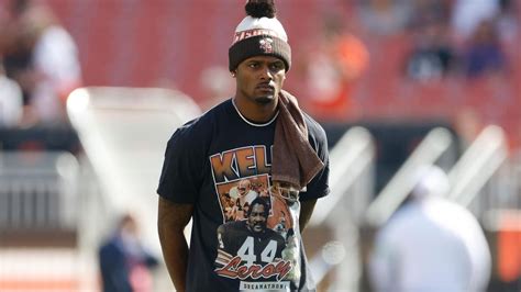 Browns QB Deshaun Watson still dealing with shoulder injury that kept him out of game before bye